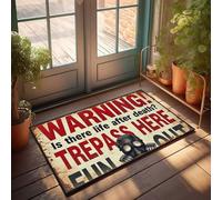 TFSW Fall Outdoor Welcome Mat Exploring The Afterlife: A Dangerous Inquiry Doormat Welcome Mats Funny Farmhouse Door Mats Outdoor(65X90CM)