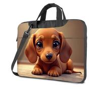 TFSW Laptop Backpack Women Adorable Brown Puppy With Big Eyes Laptop Bag Tote Bag For Women Laptop Case 16 Inch(29x40cm)