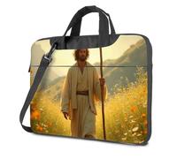 TFSW Laptop Backpack Women Jesus Walking In The Golden Field Laptop Bag Laptop Backpack For Women 14 Laptop Sleeve(26x36cm)