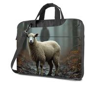 TFSW Laptop Backpack Women Lonely Sheep In The Foggy Forest Laptop Bag Computer Backpack For Men Laptop Backpack For Men(26x36cm)