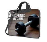 TFSW Laptop Backpacks Motivation: Remember Why You Started Laptop Bag Carry On Backpack Tote Bag For Women(26x36cm)