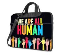 TFSW Laptop Backpacks Unity In Diversity: Embracing Our Common Humanity Laptop Bag Laptop Carrying Case Black Bag(26x36cm)