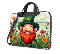 TFSW Laptop Bag St. Patrick'S Day Gnome With Flowers Laptop Bag Laptop Backpack For Women 17 Inch Laptop Backpack(26x36cm)