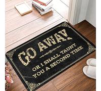 TFSW Man Cave Bar Go Away Or I Shall Taunt You A Second Time Rug Man Cave Accessories And Decor Small Outdoor Mat(40X60CM)