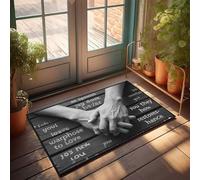 TFSW Outdoor Bar Accessories Decor Restoration Of Love And Hope Doormat Indoor Outdoor Rugs Outdoor Mat Large(65X90CM)