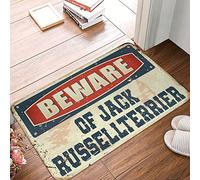 TFSW Outdoor Fall Rug Beware Of Jack Russell Terrier Rug Welcome-Ish Outdoor Doormat Spring Welcome Mats Ou(40X60CM)
