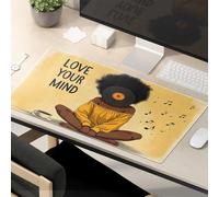TFSW Sarcastic Mouse Pad Mindfulness And Music: A Peaceful Journey Mouse Pad Funny Desk Accessories For Work Desk Pads