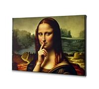 TFSW Spring Decor Leonardo Da Vinci'S Mona Lisa: A Mysterious Smile Canvas Decorative Picture Wall Pictures For Living Room Bathroom Decor Wall(30x40cm)