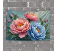 TFSW Tapestry Wall Art Colorful Explosion: A Bold Artistic Statement Tapestry Bedroom Door Decorations Beer Decor(100X150CM)