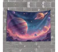 TFSW Tapestrys Animals Gazing At The Stars And Planets Tapestry Room Decorations Boys Room Decor Teenager(75X100CM)