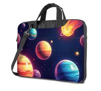 TFSW Travel Laptop Backpack Colorful Planets And Comets In Space Laptop Bag 16 Inch Laptop Case Laptop Sleeve(26x36cm)