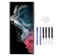 TFT Display Touch Digitizer Assembly with Repair Tools Kit for S 23 Ultra 5G, Compatible with SMS908B/S908U/S908A/S908U1/S908W/S908E(No Fingerprint Support) (Black)
