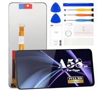 TFT For OPPO A58 4G CPH2577 Screen Replacemet For OPPO A58 4G LCD Display For CPH2577 Touch Screen Digitizer Display Assembly Repair kit Without Frame(Black)
