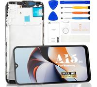 TFT For Samsung Galaxy A15 5G/4G LCD Screen Replacement For Samsung A15 5G/4G Display A156 A155 A155F A156U Touch Screen Digitizer Assembly Repair Kits Black With Frame(Smaller Display)