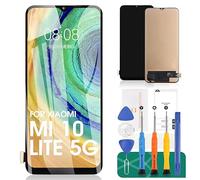 TFT for Xiaomi Mi 10 Lite 5G Screen Replacement for Xiaomi Mi 10 Lite 5G LCD Display Repair Kits for Xiaomi Mi 10 Lite 5G Touch Screen Digitizer Assembly Replacement (Not Fingerprint Function)