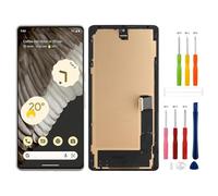 TFT LCD Digital Display Replacement Compatible with Google Pixel 7 Pro GP4BC GE2AE(Black with Frame) LCD Display Touch Screen Digitizer Assembly with Repair Tools-6.7inch