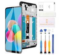 TFT LCD Screen for Motorola Moto G31 XT2173-3 LCD Display for Moto G31 LCD Digitizer Assembly Touch Screen Replacement Kit with Tool (6.4 Inches Black with Frame)