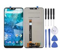 TFT LCD Screen for Nokia X7 / 8.1/7.1 Plus TA-1131 with Digitizer Full Assembly (Black)