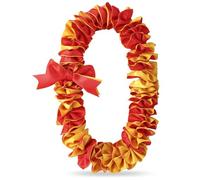 TFTAFAN Graduation Leis Class of 2026 Widened 1.5 inches Ribbon Handmade Double Braided Grad Flower Leis Graduation Supplies for Women and Men, Standard, Nylon, No Gemstone