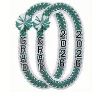 TFTAFAN Graduation Leis Grad 2026 money lei Graduation Leis Graduation Necklace Braided Necklaces For High School College Graduation DIY Decors Party Supplies, Standard, Nylon, no gemstones