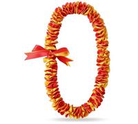 TFTAFAN Widened Graduation Leis Handmade Double Braided Hawaiian Flower Leis for High School College University Party Decorations, Standard, Nylon, No Gemstone