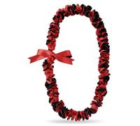 TFTAFAN Widened Graduation Leis Handmade Double Braided Hawaiian Flower Leis for High School College University Party Decorations, Standard, Nylon, No Gemstone
