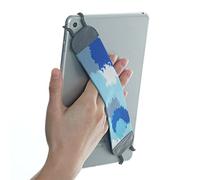 TFY Hand Strap Holder Finger Grip with Elastic Belt for Tablets & e-Readers, Secure, Portable, Compatible with iPad Pro 11 inch, Mini 6, Air, Galaxy, Nexus, ASUS ACER and More Android Tablets - Gray