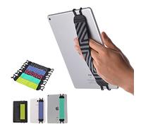 TFY Security Hand-Strap for Tablets, iPad, & e-Readers - Apple iPad, iPad 4 (iPad 2 & 3), iPad Air (iPad Air 2), iPad Mini - Samsung Galaxy Tab & Note - Google Nexus - Asus Transformer Book, Microsoft Surface Pro & RT - Dell Venue - Lenovo IdeaTab - Sony Xperia Tablet Z and More - Black/Gray