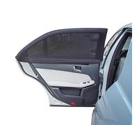 TFY Universal Side Window Sunshade - Double Layer Design - Fits most Car Models - 2 Piece