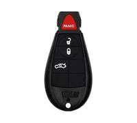 TG Auto 4 Buttons 433Mhz Fobik Entry Car Fob Keyless Remote Key For 2008 - 2013 Chrysler 300 Challenger Charger Durango Jeep Grand Cherokee M3N5WY783X PCF7941 Chip