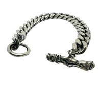Tg-Jewellery By Tamara Gervasio Celtic Dog 3 Curb Chain Bracelet - Sterling Silver Tg-Jewellery By Tamara Gervasio Silver One Size