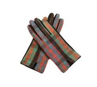 TG Thistle Gem Ladies Traditional Tartan Clan Gloves - Fashionable, Super Soft Scottish Clan Tartan Gloves for Womens - Stylish and Cozy Winter Gloves (MACDONALD CLAN ANCIENT)
