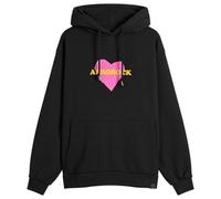 TGB Men's Afro Rock Love Hoodie Black