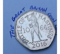 TGBCH Circulated 2016 Battle Of Hastings 1066 50p Coin
