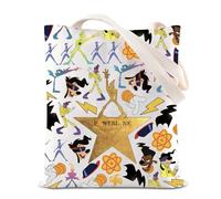 TGBJE Cartoon Movie Tote Bag Cartoon Characters Dog Fans Gift Family Vacation Gift (Dog Tote)