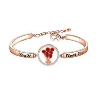 TGBJE IT You Will Float Too Bracelet Horror Halloween Movie Gift Pennywise The Clown Bangle Horror Jewelry