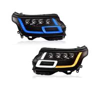TGBVFCS Car Front Headlights Compatible With Land For Rover For Range Sport L494 For Vogue L405 2013 2014 2015 2016 2017 Front DRL Lights Plug And Play Car Xenon Headlights