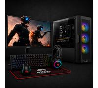 TGC AXE RTX 3050 Gaming PC Bundle - Monitor, Accessories and PC