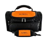 TGC ® Large Camera Case for Nikon D5600 Camera Plus Accessories (Black & Hot Orange)