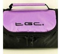 TGC ® Sat Nav GPS Case/Bag for Snooper Strabo with shoulder strap and Carry Handle (Purple & Black)
