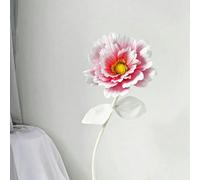 TGDGFKIAS Artificial Flower Heads, Giant PE Artificial Peony Flower Head 40cm Multicolor Wedding Arch Party Decoration(Roze)