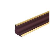 TGDGFKIAS Peel & Stick Wallpaper Border, PVC Caulk Moulding for Skirting Board and Ceiling Corner Line Multicolor Multiple Sizes(Wine Red Gold,2M)