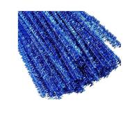 TGDGFKIAS Pipe Cleaners for Craft, Pipe Cleaners Pack of 100 Multicolor for DIY Craft Supplies(Blu)