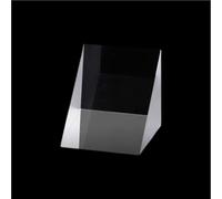 TGDGFKIAS Triangular Prism, Diamond Triangle Mirror Prism 15x15x15mm K9 Glass For Laser Light Spectrum Teaching