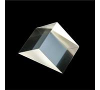 TGDGFKIAS Triangular Prism, K9 Glass Right Angle Isosceles Triangular Prisms 10mm x For Creating Spectrums