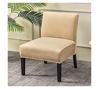 TGETBTTSR Accent Chair Slipcover Cover High Stretch Armless Chair Covers for Living Room Chair Slipcovers Modern Furniture Protector with Elastic Bottom (Color : #9)