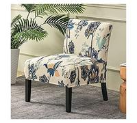 TGETBTTSR Accent Chair Slipcover Cover High Stretch Armless Chair Covers for Living Room Chair Slipcovers Modern Furniture Protector with Elastic Bottom (Color : #22)