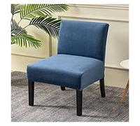 TGETBTTSR Accent Chair Slipcover Cover High Stretch Armless Chair Covers for Living Room Chair Slipcovers Modern Furniture Protector with Elastic Bottom (Color : #12)
