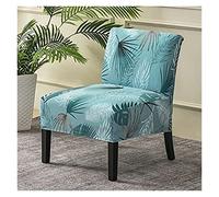 TGETBTTSR Accent Chair Slipcover Cover High Stretch Armless Chair Covers for Living Room Chair Slipcovers Modern Furniture Protector with Elastic Bottom (Color : #31)