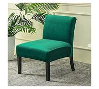 TGETBTTSR Accent Chair Slipcover Cover High Stretch Armless Chair Covers for Living Room Chair Slipcovers Modern Furniture Protector with Elastic Bottom (Color : #10)